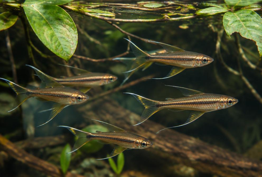 Peixe-borrifador em aquário